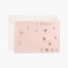 Greeting Card Magical Christmas Gold Foil Day One Paper GCX005