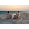 romantic beach dinner