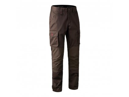 Deerhunter Rogaland Stretch Trousers Brown - pánske nohavice
