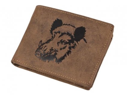 GREENBURRY 1705 Diviak - kožená peňaženka hnedá