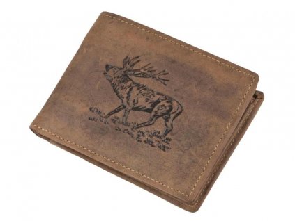 GREENBURRY 1705 Jeleň - kožená peňaženka hnedá