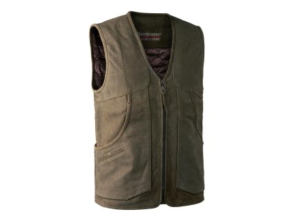 DEERHUNTER Strassbourg Leather Waistcoat | kožená vesta