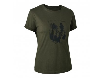DEERHUNTER Lady T-shirt with Shield | dámske tričko