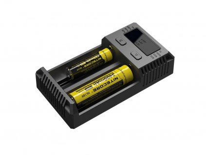 419 209 nitecore i2 new inteligentni nabijecka dve nezavisle pozice nabiji li ion ni mh ni cd 12 230v