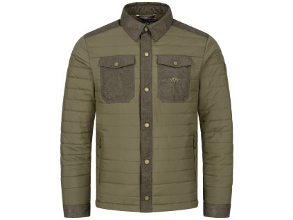242010 113 566 Herren Insulation Shacket Ron dunkel oliv frontal