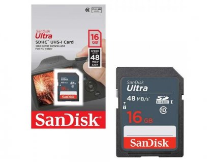 Pamäťová karta SanDisk SDHC 16 GB Ultra Class 10 UHS-I