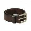 deerhunter leather belt dark brown kozeny opasok