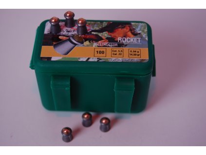 Diabolky GAMO Rocket 5,5 - plastová krabička 100 ks