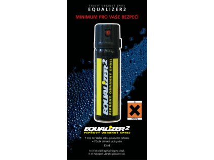 Pepřový obranný sprej 20 ml EQUALIZER 2