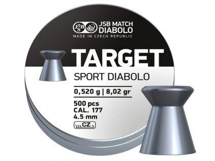 Diabolo JSB TARGET SPORT 500ks cal. 4,5 mm