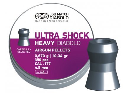 Diabolo JSB ULTRA SHOCK 500ks cal. 4,5 mm