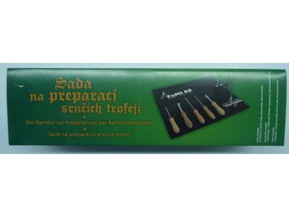 sada na preparaci srncich trofeji 0