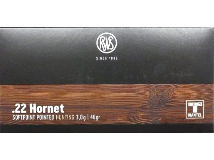 naboj rws 22 hornet tms 3g 20ks 0 800 800