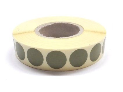 zalepky na terce zelene 16mm 2000ks 0