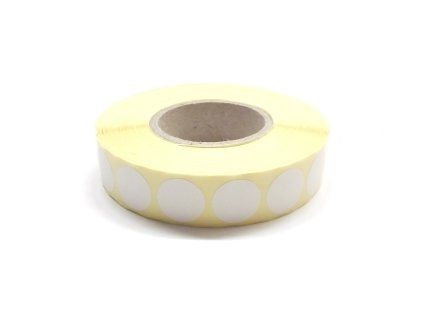 zalepky na terce bile 16mm 2000ks 0