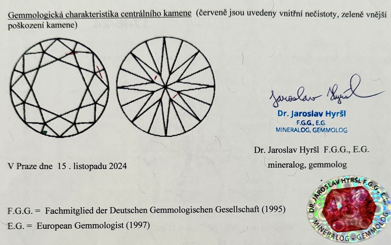Čistota Diamantu