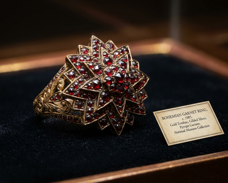 ŠPERKY S ČESKÝMI GRANÁTY: KOMPLETNÍ PRŮVODCE NÁRODNÍM DRAHOKAMEM
