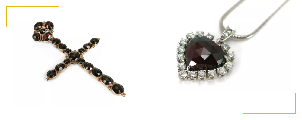 Náhrdelníky s granátem