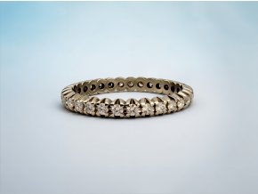 Zlatý ¨Memory¨ Prsten s Diamanty