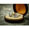 Vintage Zlatý Prsten ¨Toi et Moi¨ s Diamanty