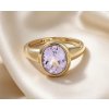 Zlatý Prsten s Kunzitem