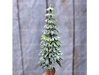 stromcek zapich zeleny s glitrom