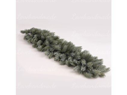3d husta girlanda strieborny smrek 110cm