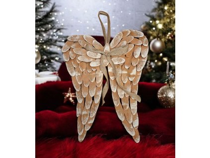 Drevené krídla veľké 34x44cm
