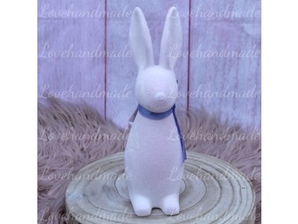 zajko zamat bledoruzovy 30cm