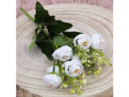 kytica ranunculus biela 30cm