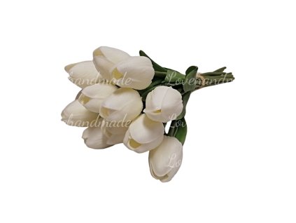 penovy tulipan biely 32cm