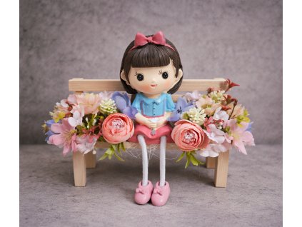 Lavička pre pani učiteľku cca 20x16cm