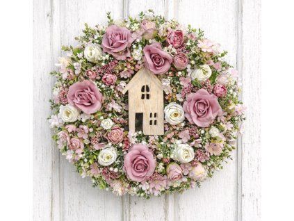 Romantický veniec 45cm