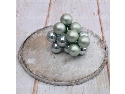 sklenene gule mentolove 2cm photo