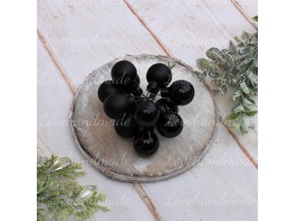 sklenene gule cierne 2cm