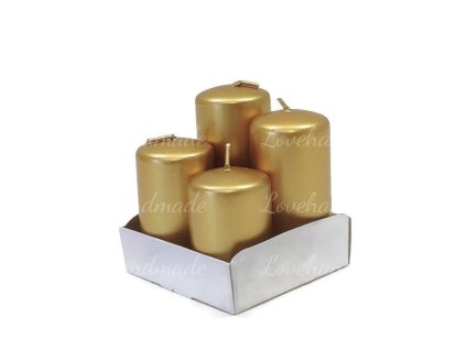 adventne sviecky zlate perletove postupne