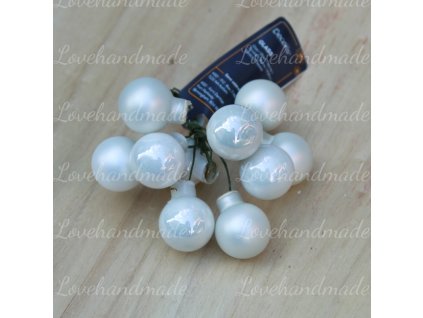 sklenene gule biele 2cm