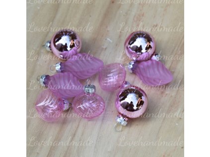 sklenene gule lilave