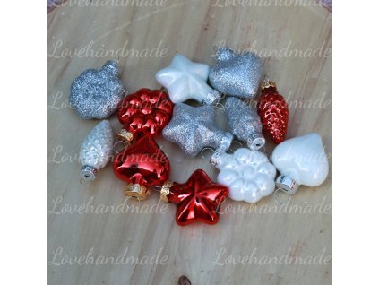 sklenene gule cerveny mix