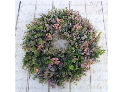 veniec eukalyptus ruzovy