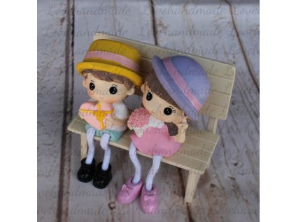 figurky pariky v klobukoch