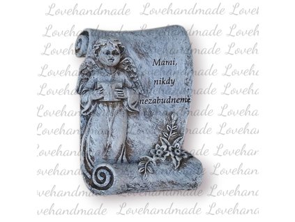 Anjel 7x9cm Mami nikdy nezabudneme