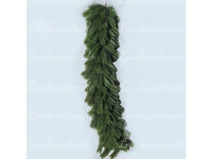 3d husta girlanda zelena 110cm