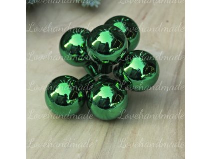 sklenene gule zelene leskle 3cm