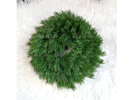 3d husty zeleny veniec 30cm