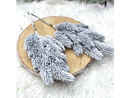 3d vetvicka zasnezena 40cm 2