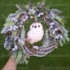 rozpravkovy veniec so sovou 45cm