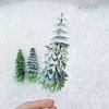 zeleny stromcek zasnezeny 15cm photo1