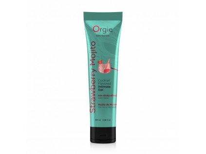 lube tube cocktail 100ml strawberry mojito