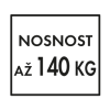 Nosnost až 140 kg
